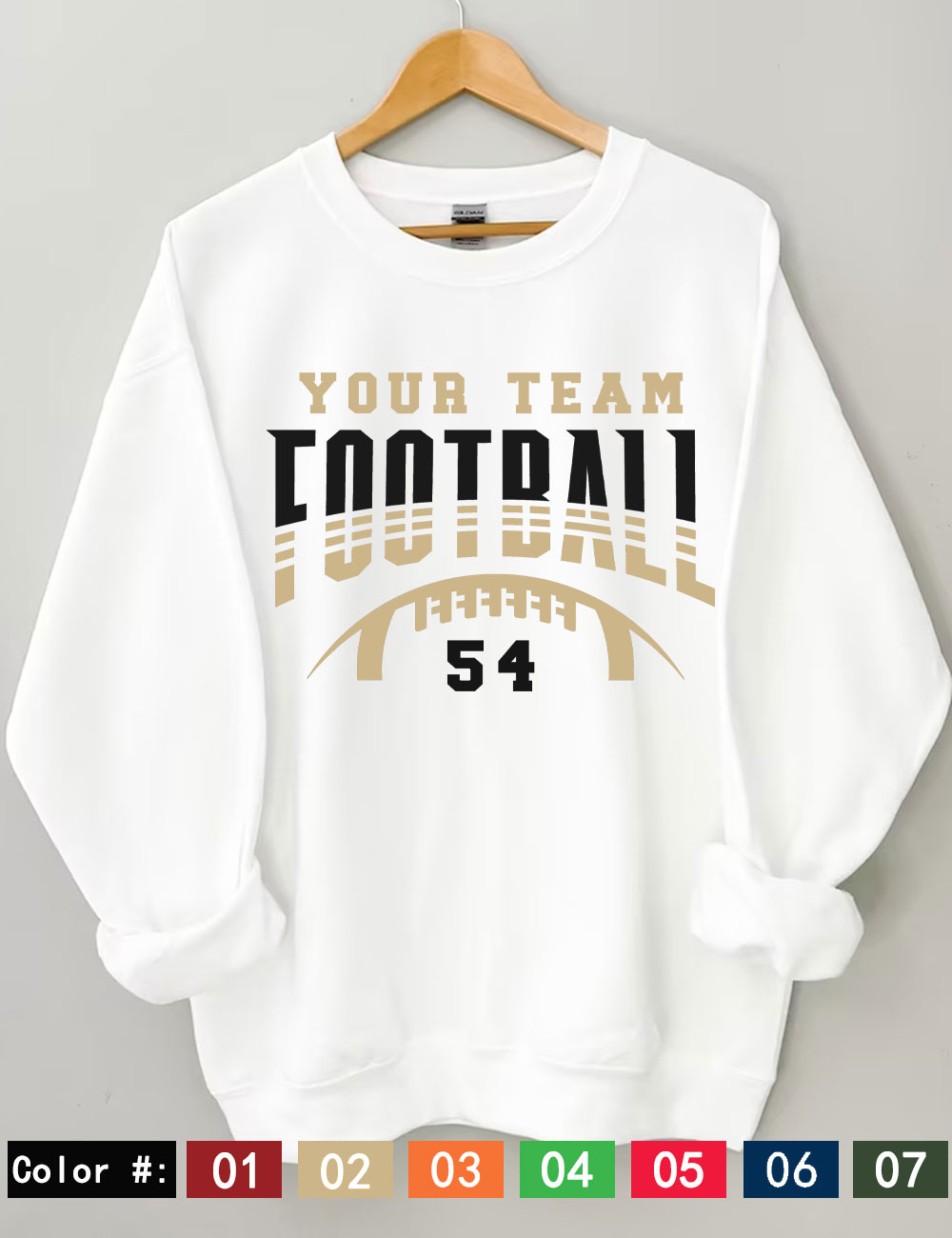 Football Custom Sweatshirt