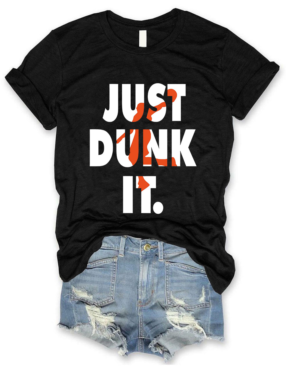 Just Dunk It Basketball T-shirt