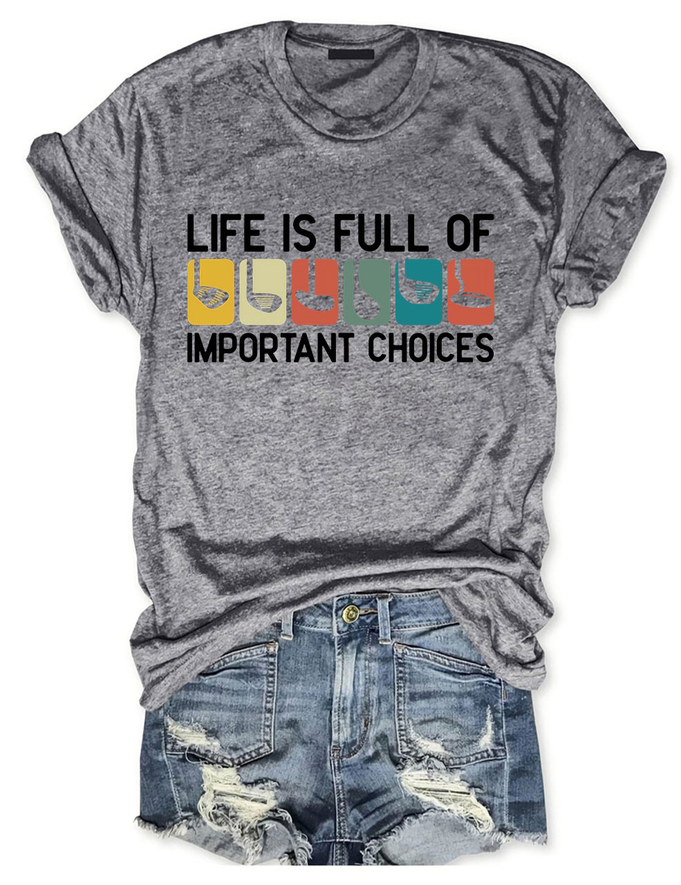 Life Is Full Of Important Choice Funny Golfing T-shirt