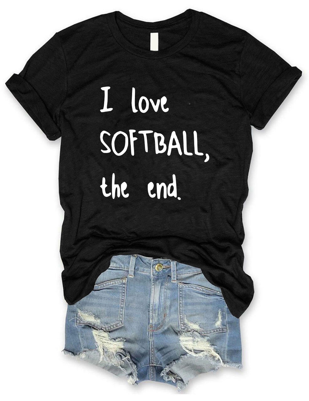 I Love Softball T-shirt