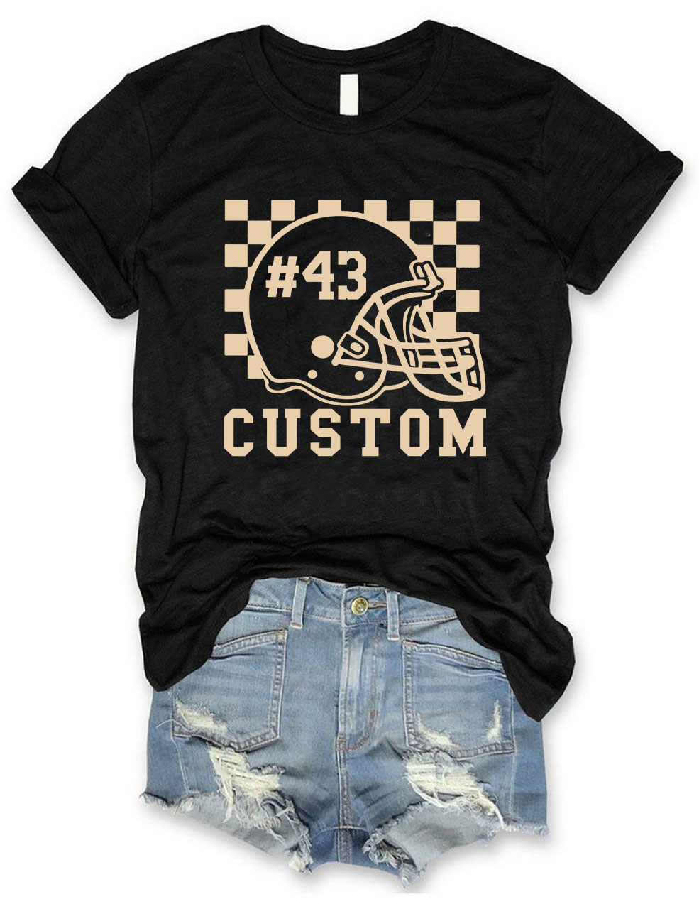 Custom Football T-shirt