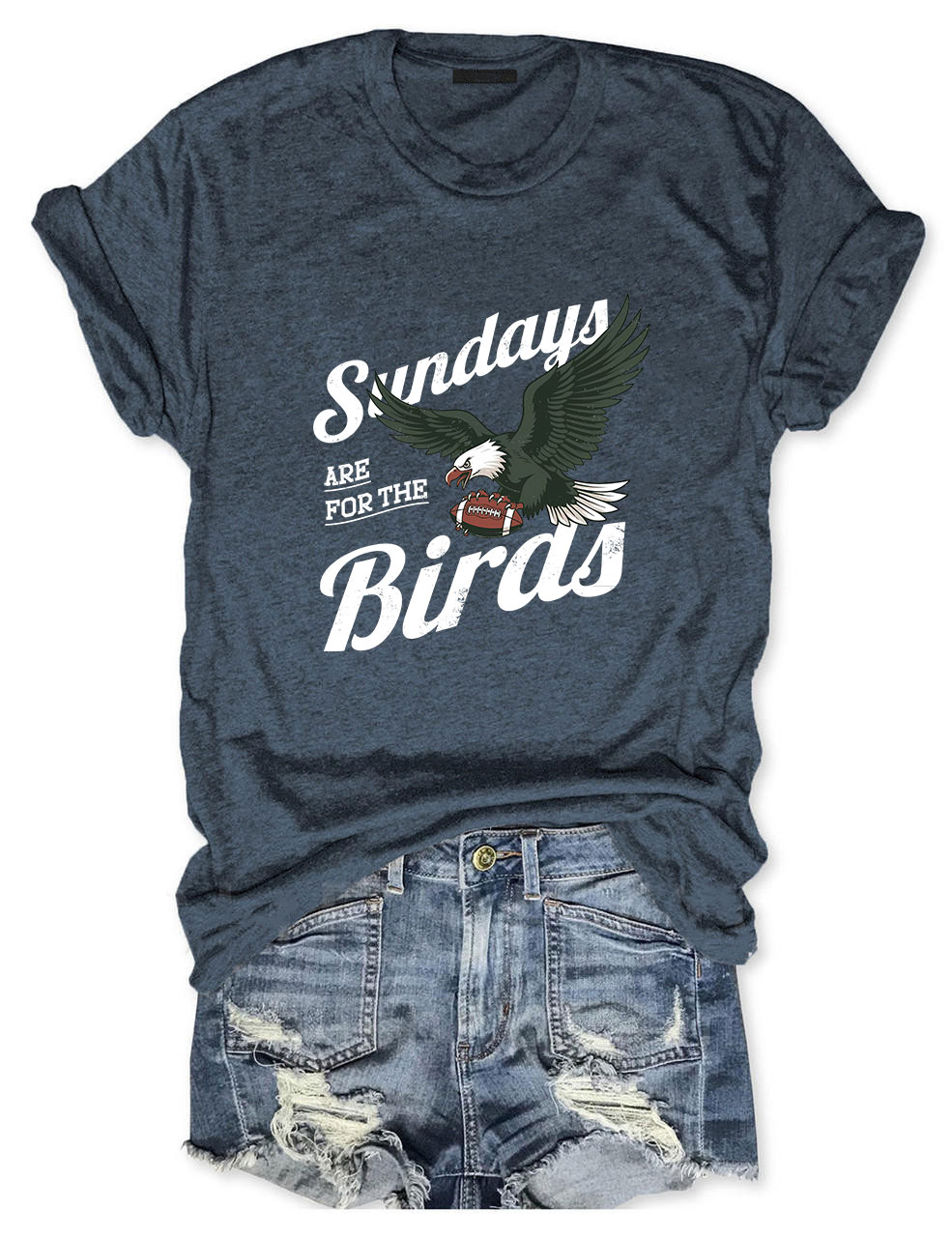 Sundays Are For The Birds Eagles Football T-Shirt