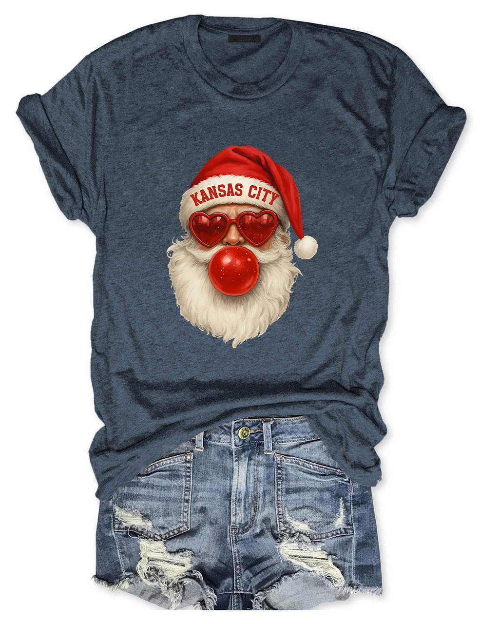 Kansas City Football Christmas T-Shirt
