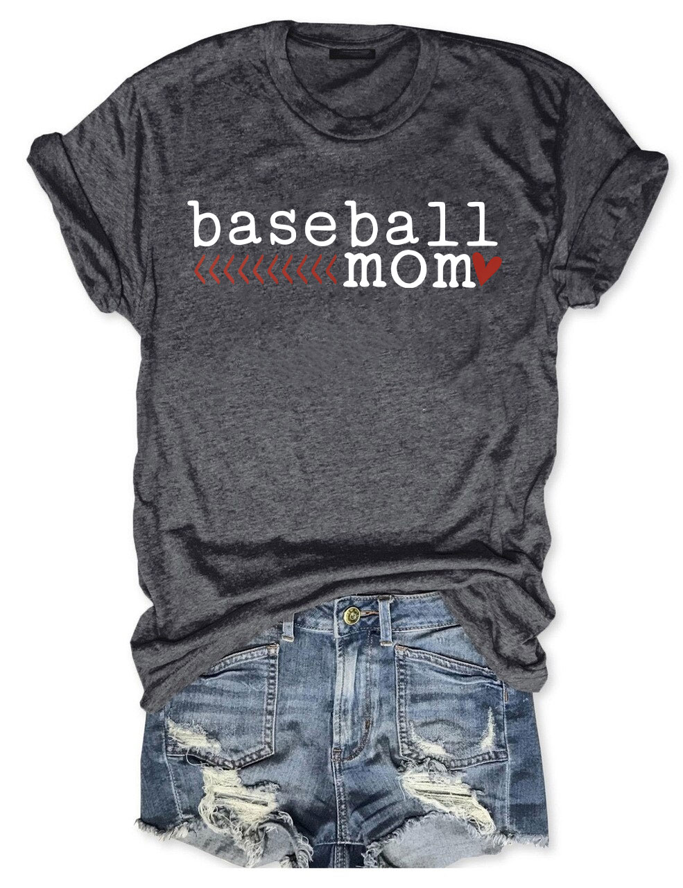 Cute Baseball Mom T-shirt