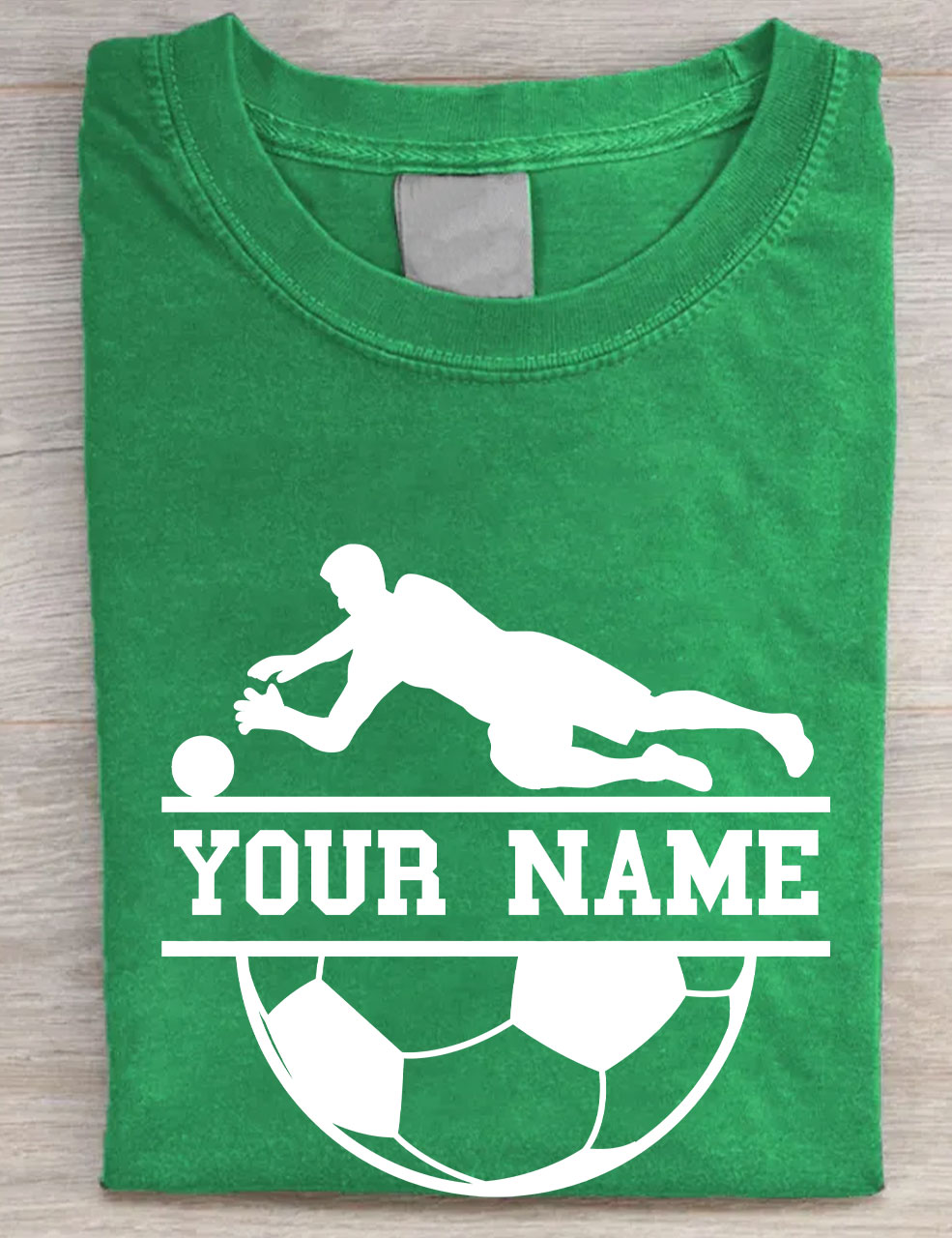 Custom Goalkeeper Football Player T-shirt