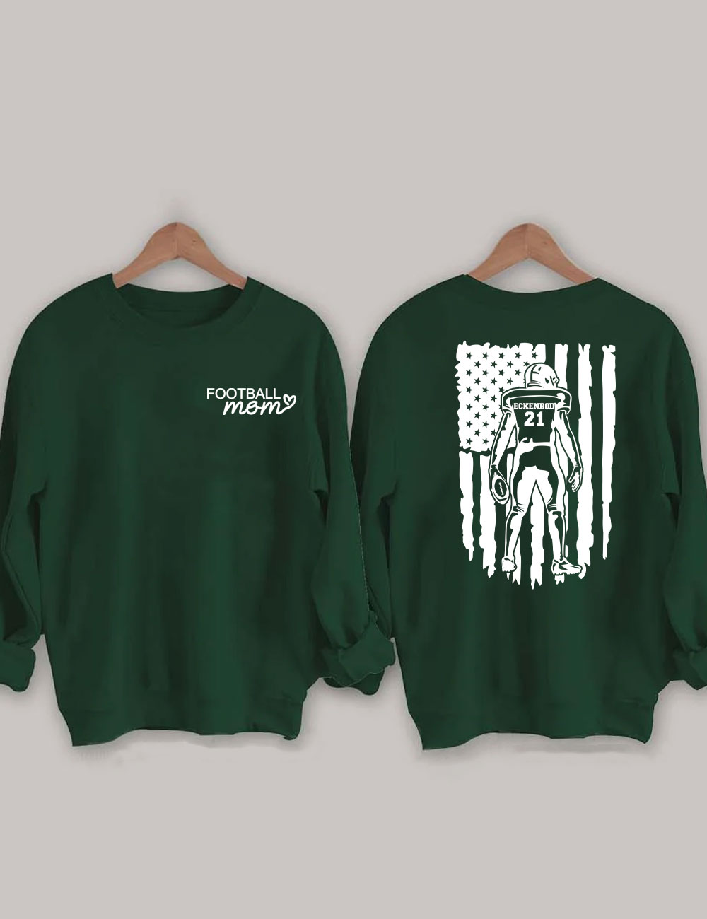 Custom Football Mom Sweatshirt