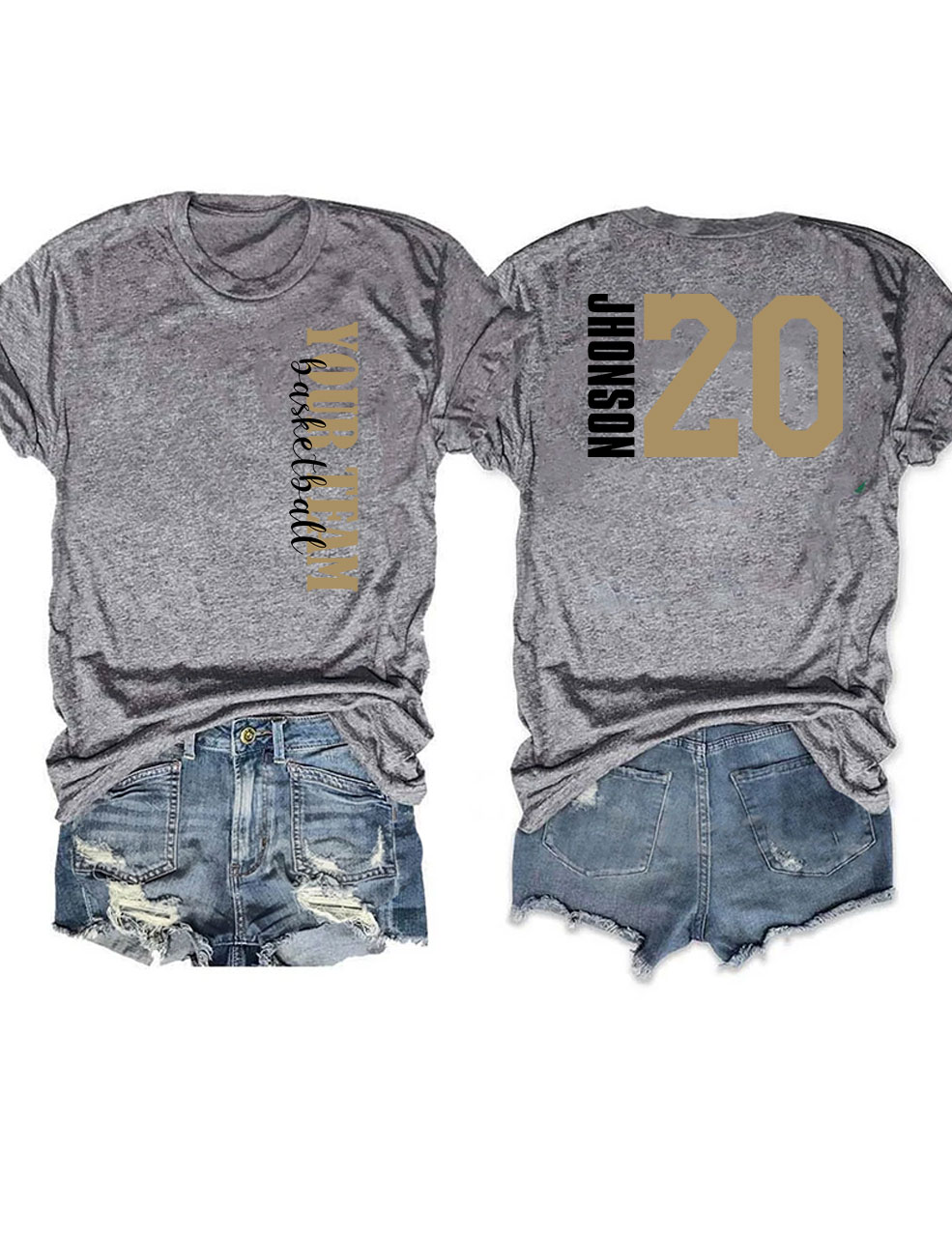 Custom Basketball T-shirt