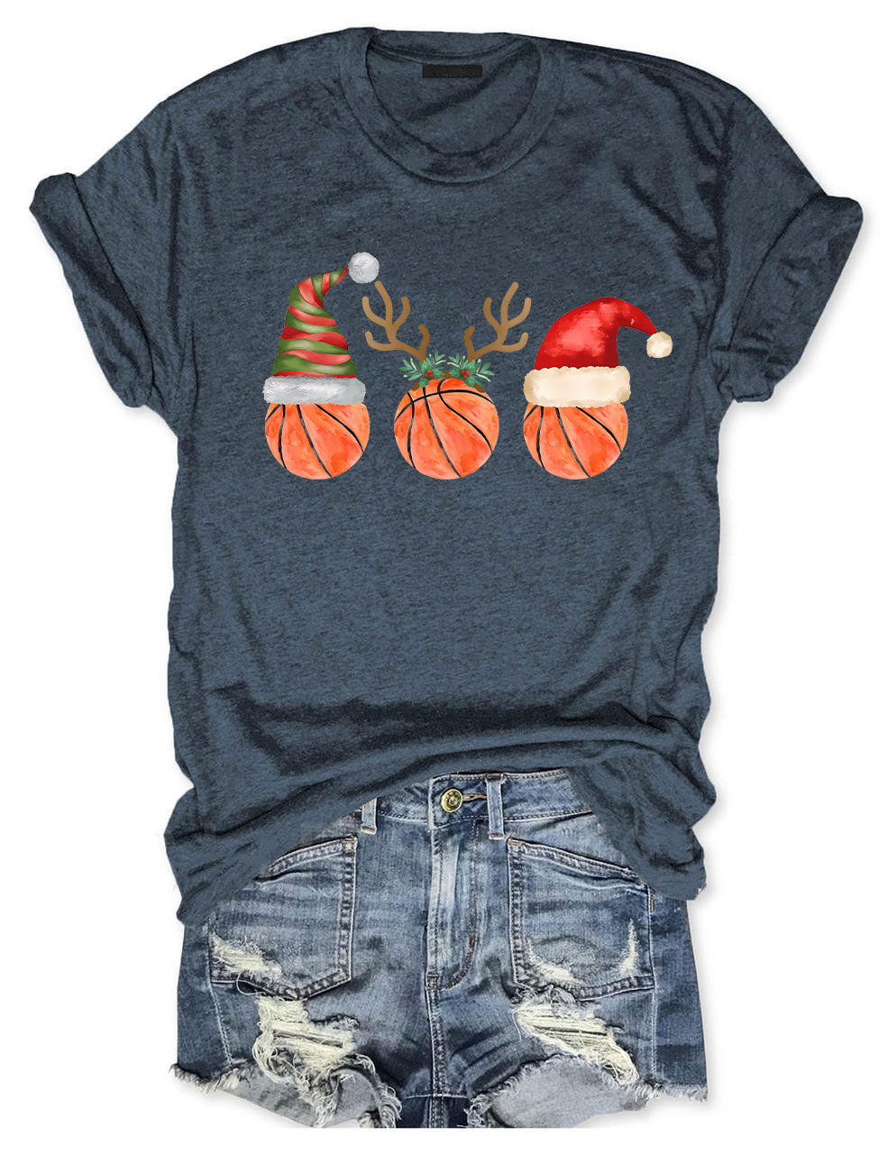 Christmas Basketball T-shirt