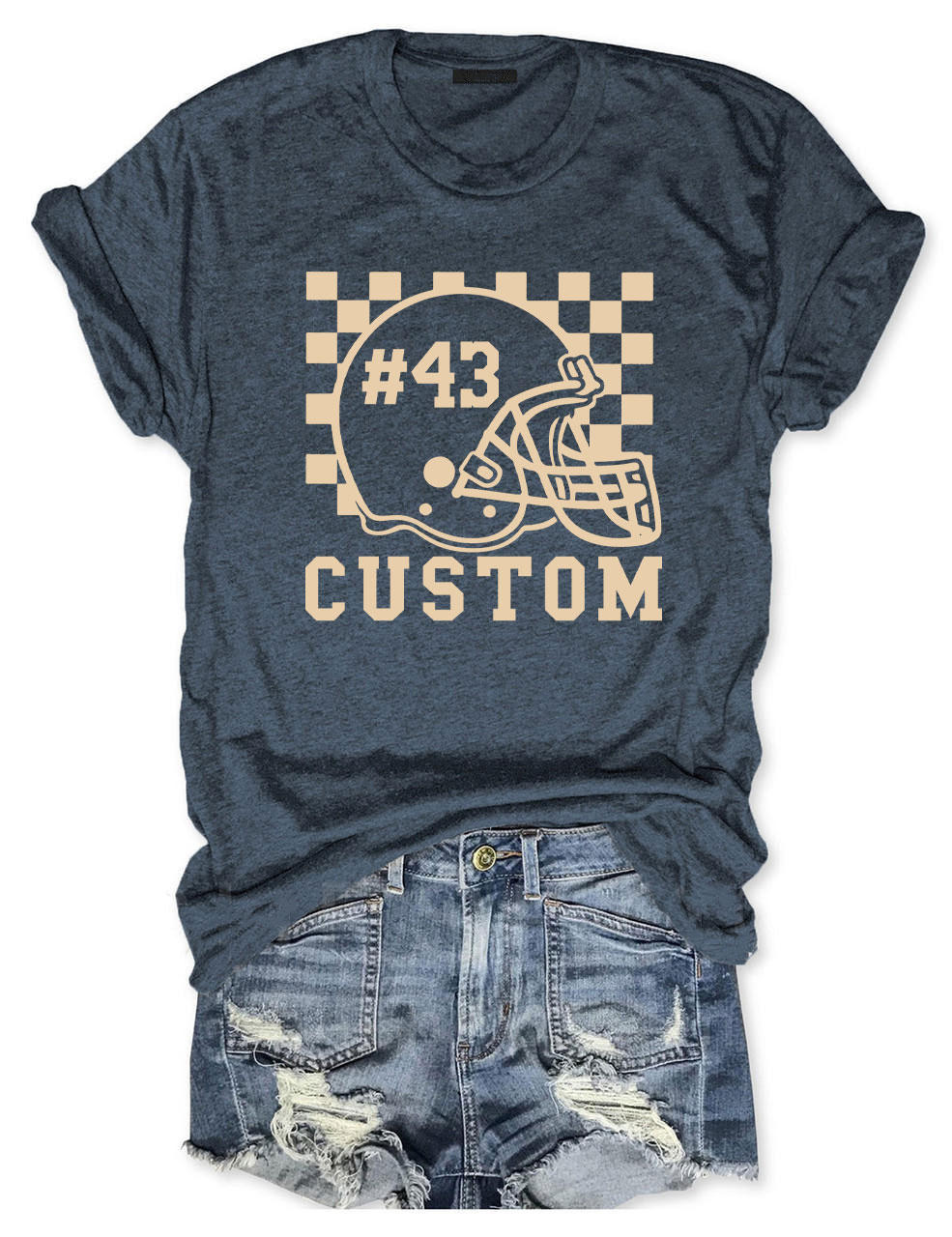 Custom Football T-shirt