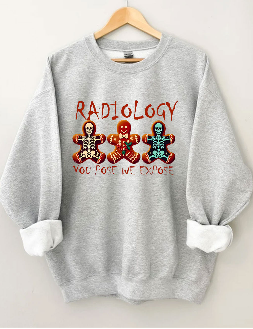 You Pose We Expose Radiology Christmas Sweatshirt