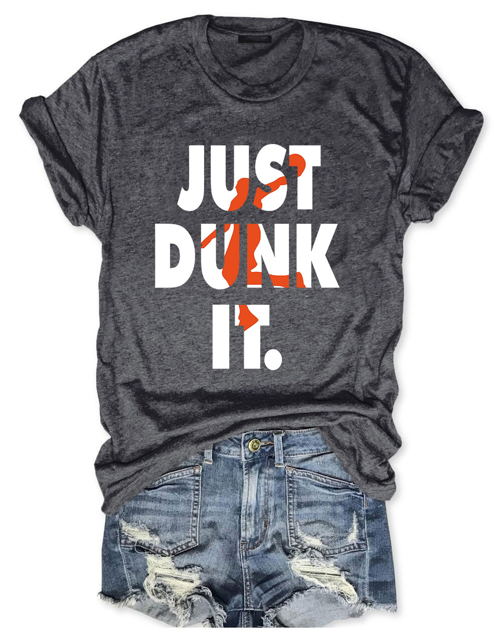 Just Dunk It Basketball T-shirt
