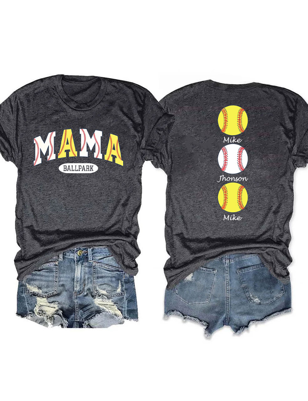 Custom Softball and Baseball T-Shirt