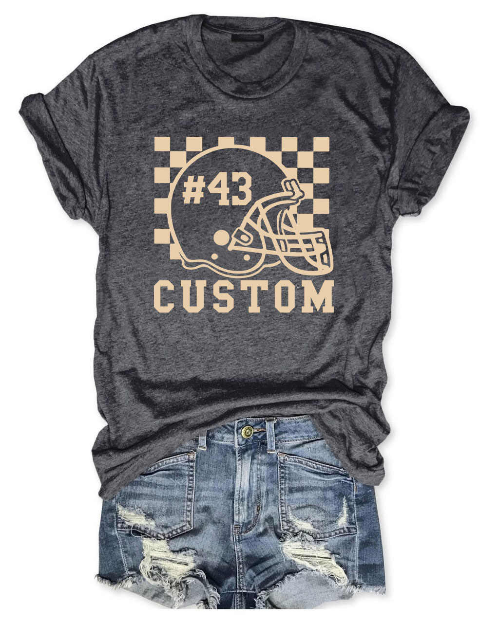 Custom Football T-shirt