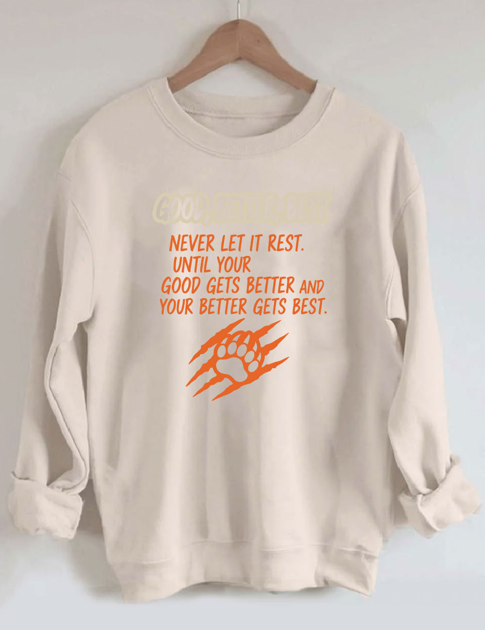 Chicago Football Good Better Best Funny Sweatshirt