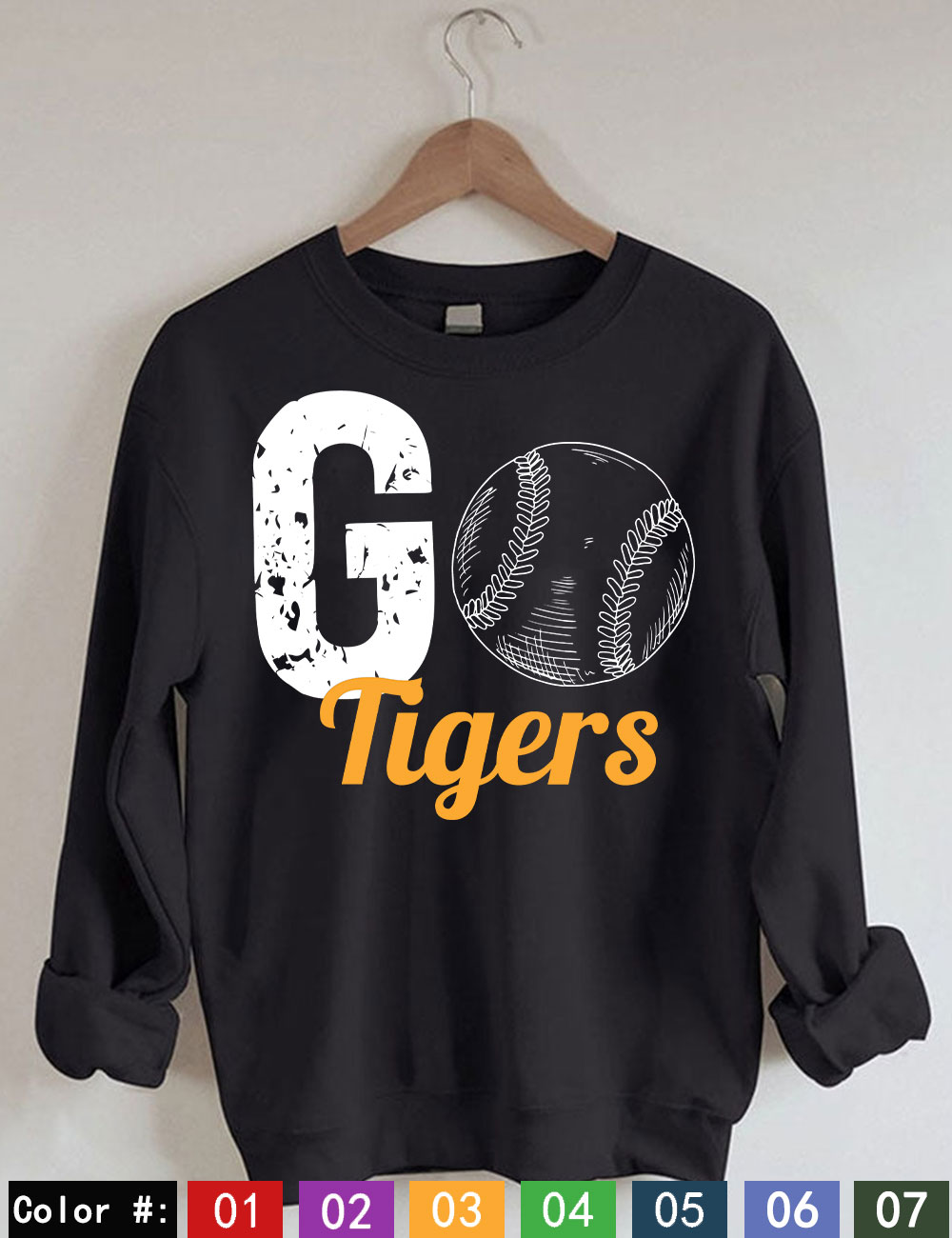 GO Baseball Team Custom Sweatshirt