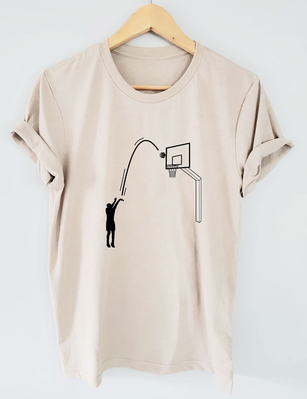 Basketball Jump Shot T-Shirt