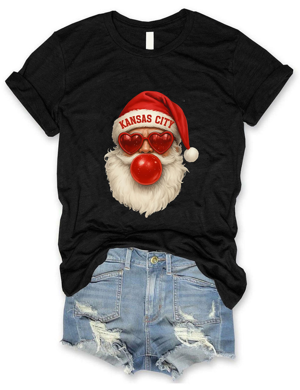 Kansas City Football Christmas T-Shirt
