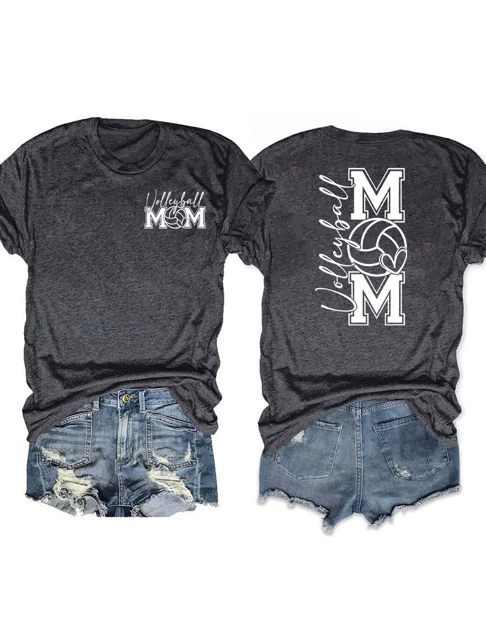 Funny Volleyball Mom T-shirt