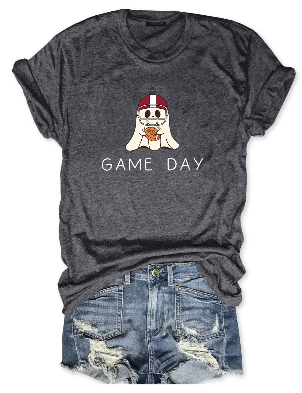 Ghost Football Game Day T-Shirt