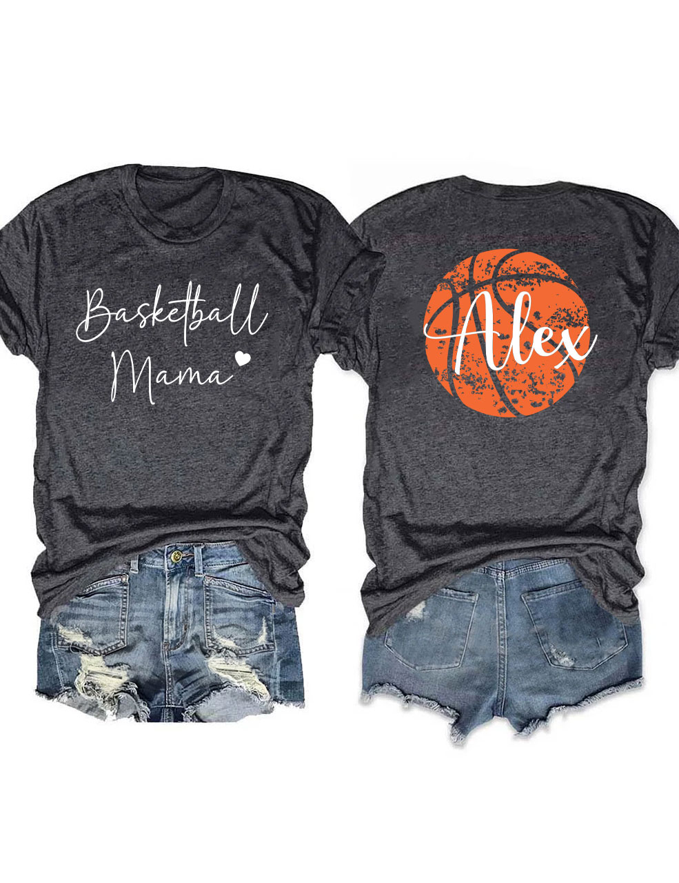 Custom Basketball Mom T-shirt