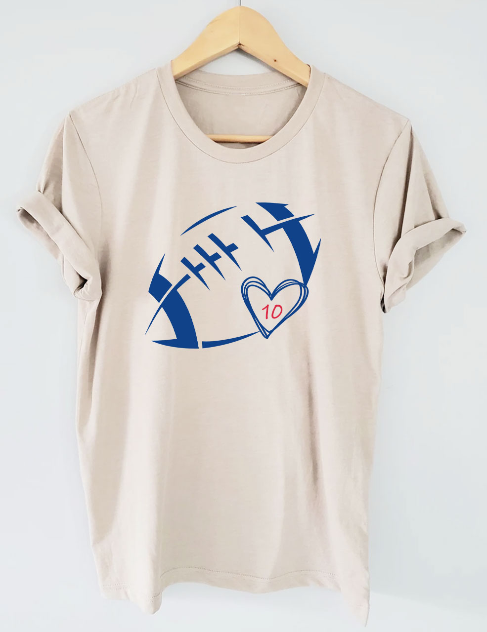 Custom Football T-shirt