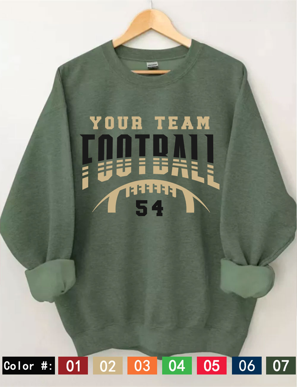 Football Custom Sweatshirt