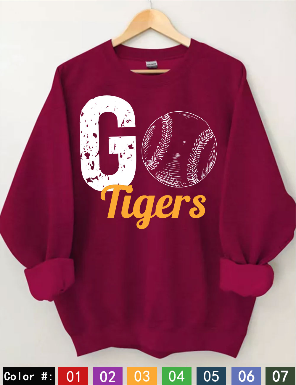 GO Baseball Team Custom Sweatshirt