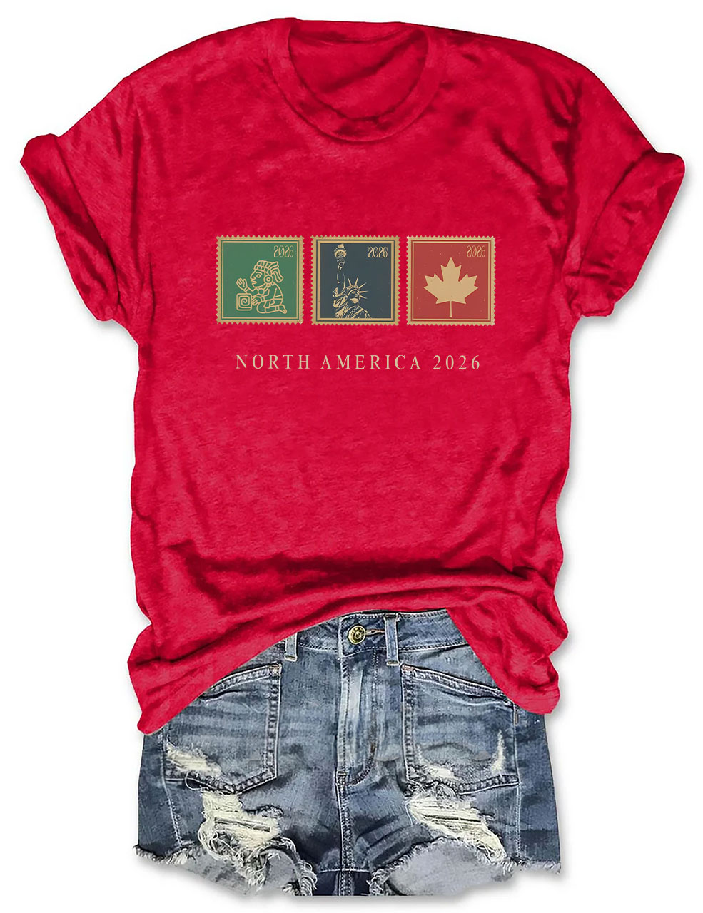 2026 World Cup Stamps T-Shirt