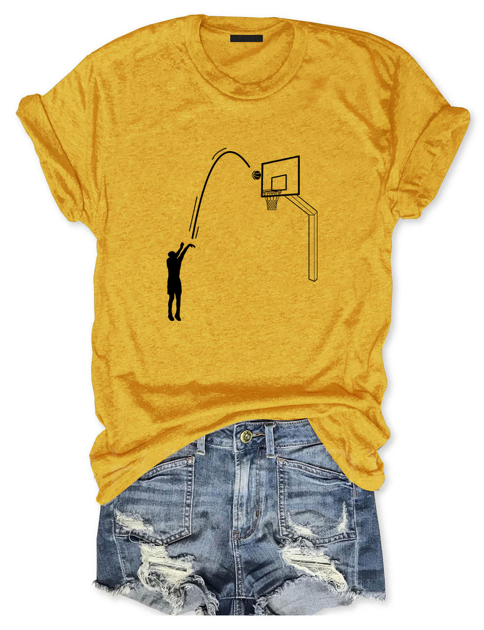 Basketball Jump Shot T-Shirt