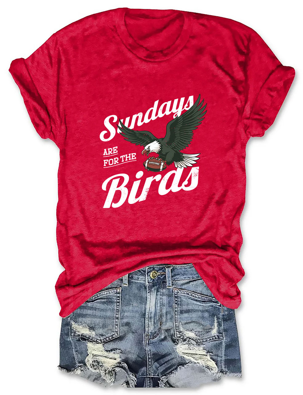 Sundays Are For The Birds Eagles Football T-Shirt