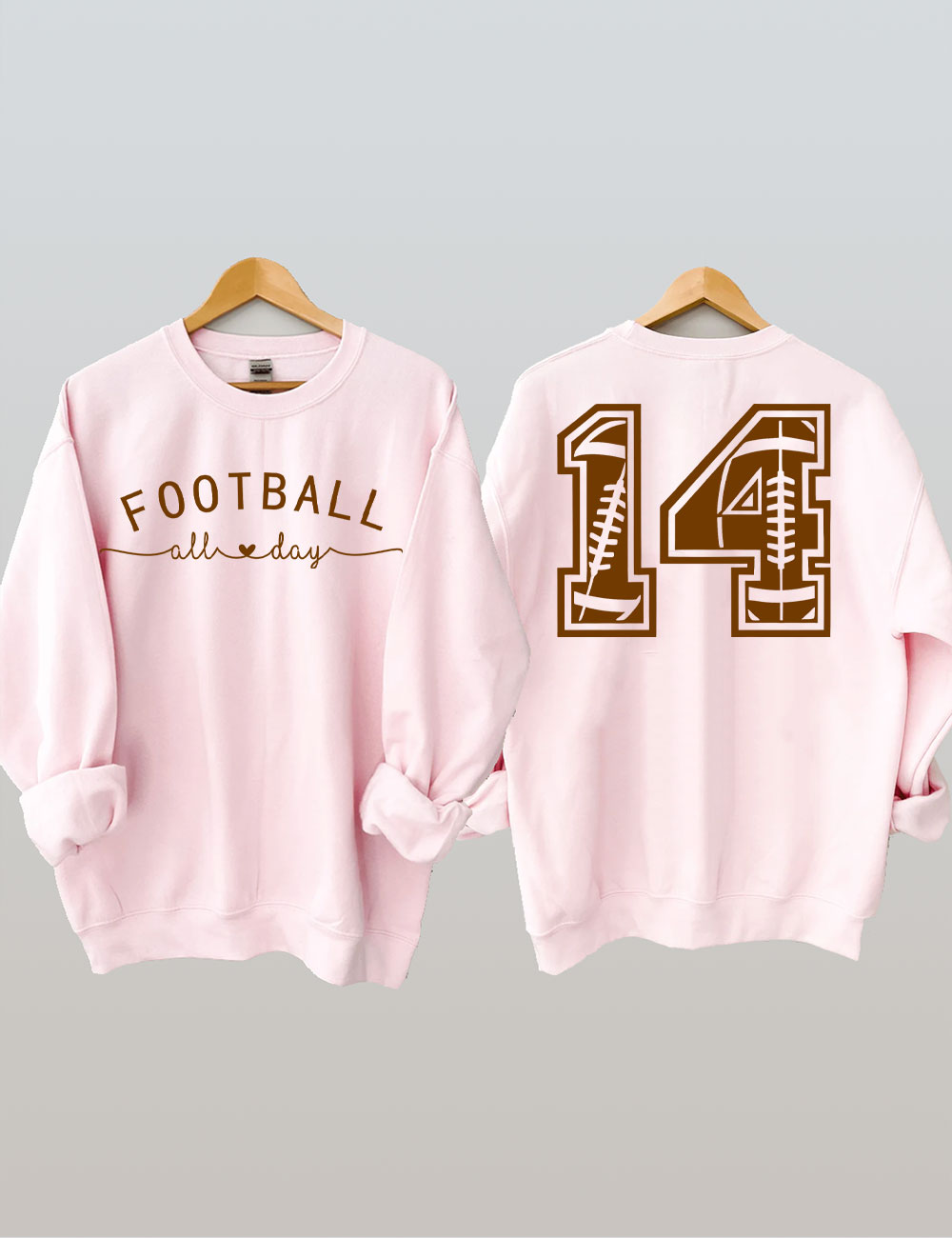 Football All Day Custom Sweatshirt