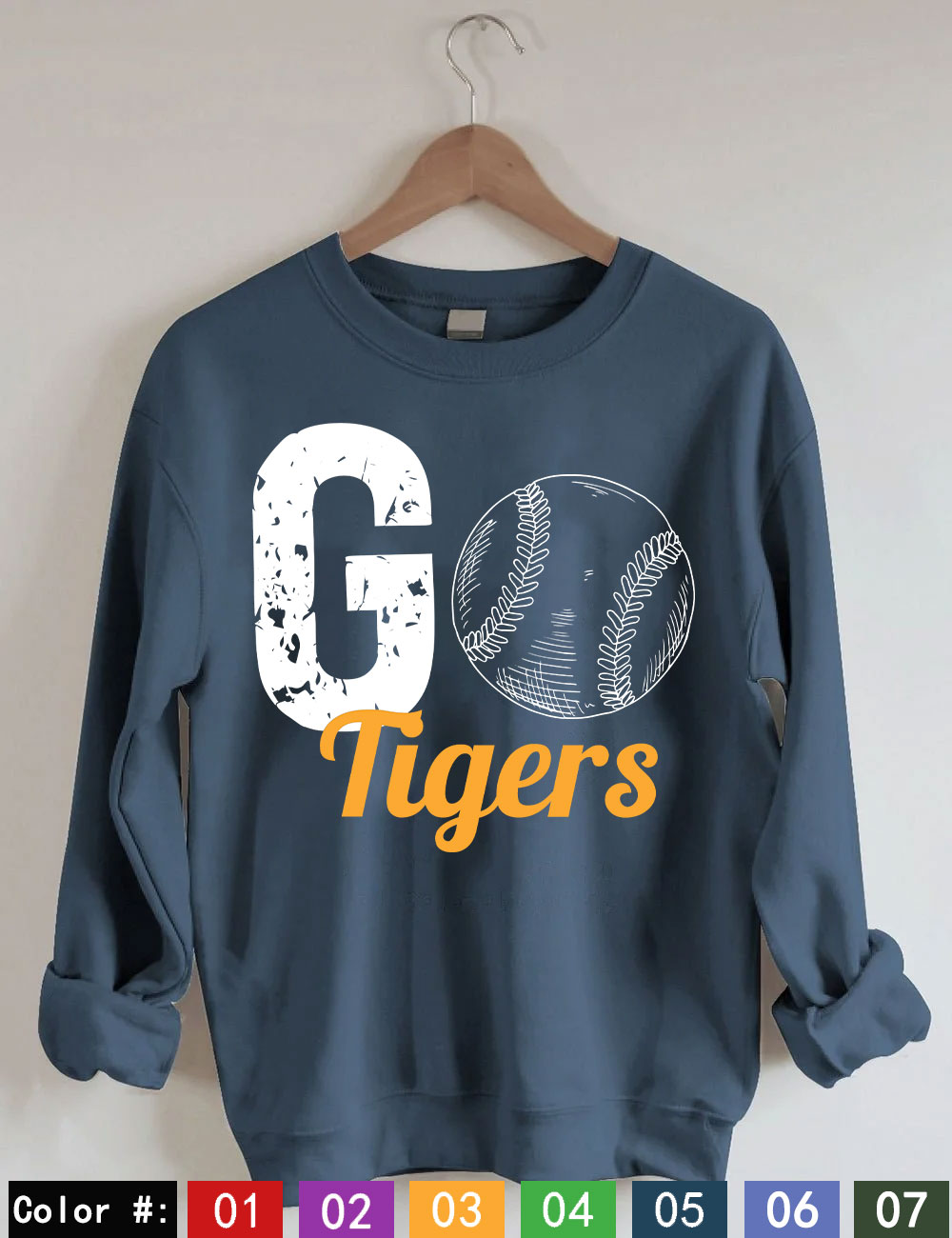 GO Baseball Team Custom Sweatshirt
