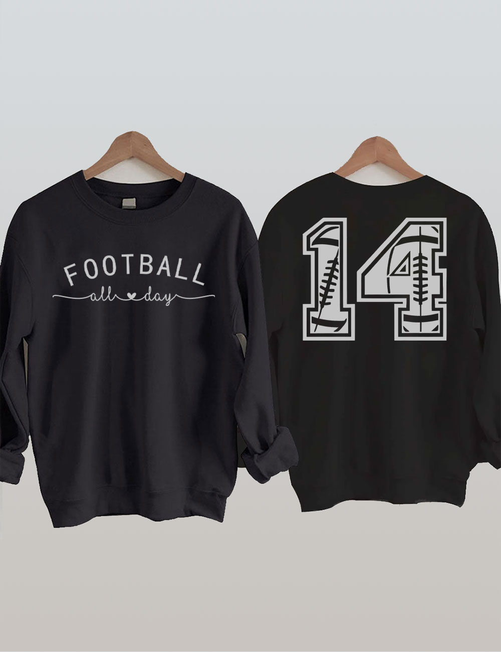 Football All Day Custom Sweatshirt