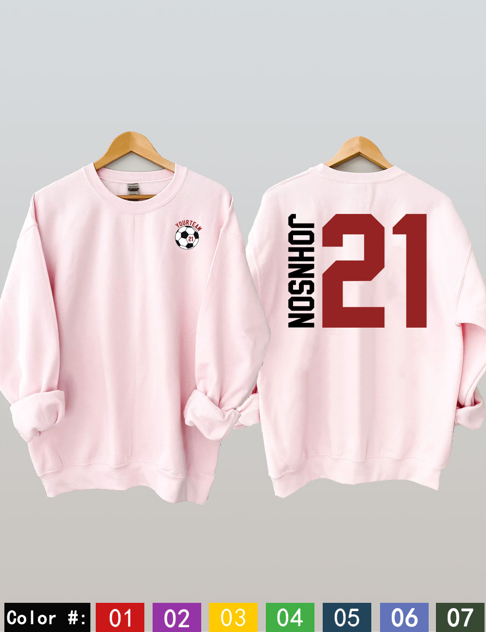 Custom Soccer Sweatshirt