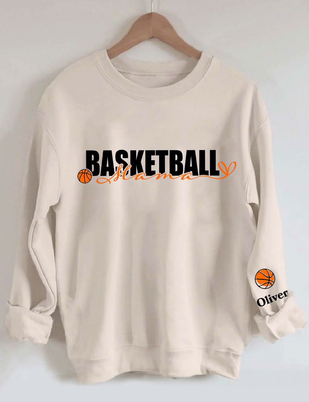 Custom Basketball Mom Sweatshirt