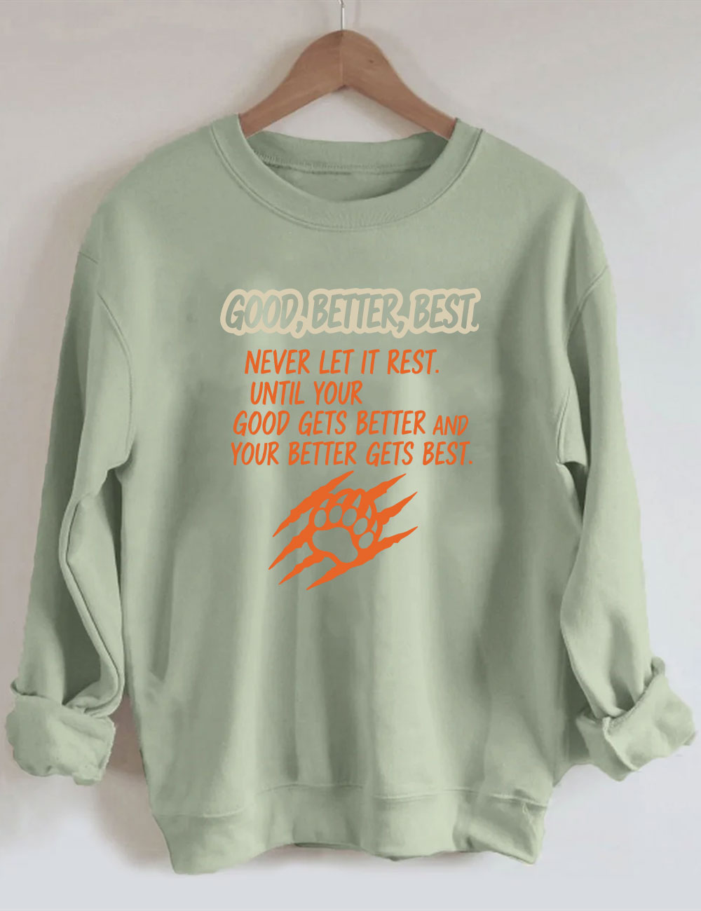 Chicago Football Good Better Best Funny Sweatshirt