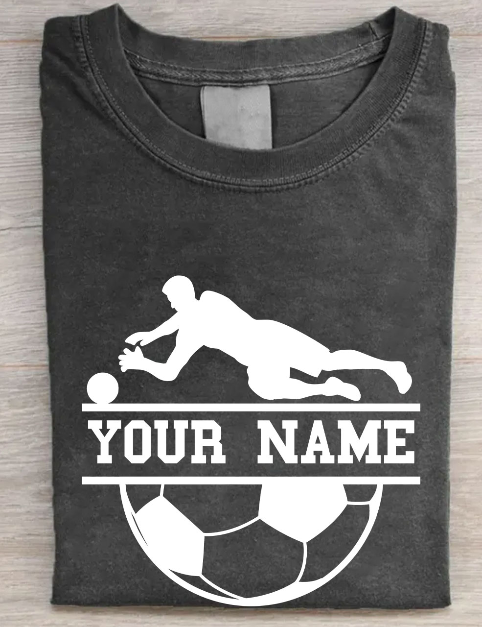 Custom Goalkeeper Football Player T-shirt