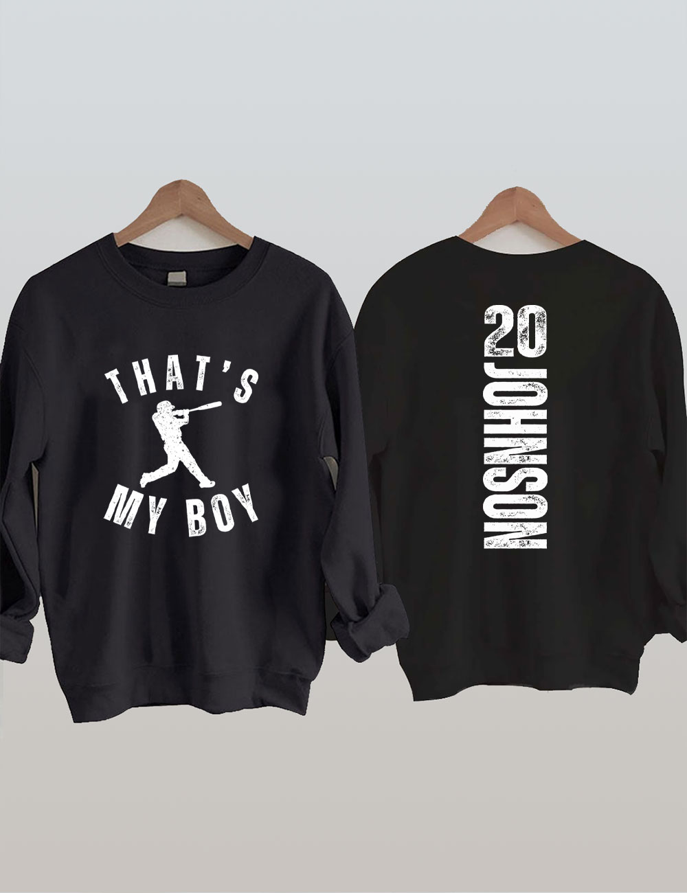 Custom That's My Boy Football Mom Sweatshirt