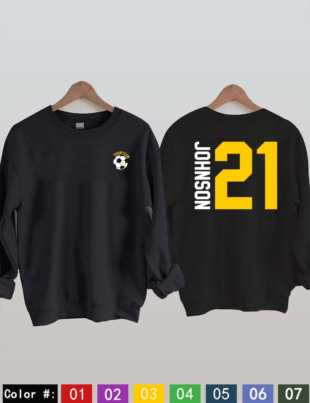 Custom Soccer Sweatshirt