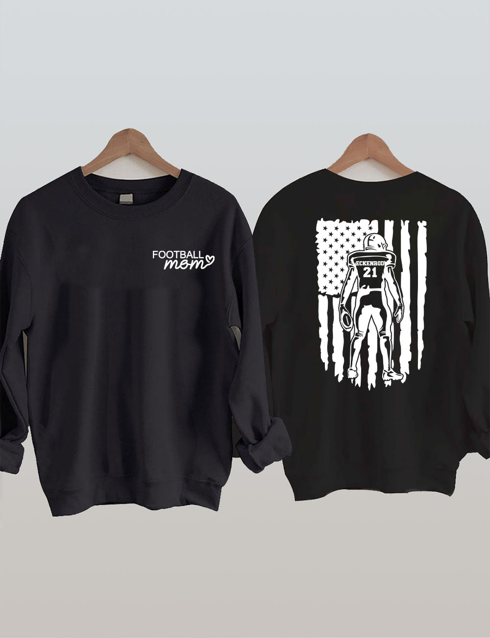 Custom Football Mom Sweatshirt