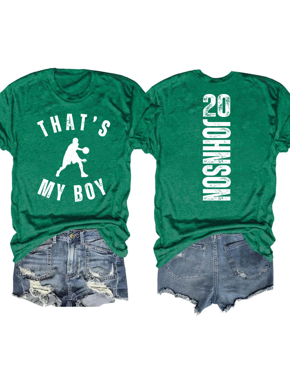 Custom That's My Boy Basketball Mom T-shirt