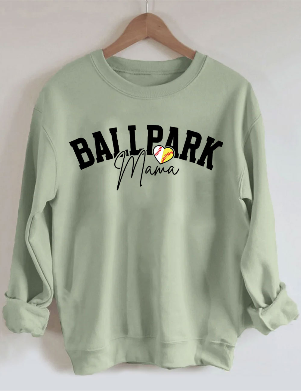 Custom Ballpark Mom Sweatshirt