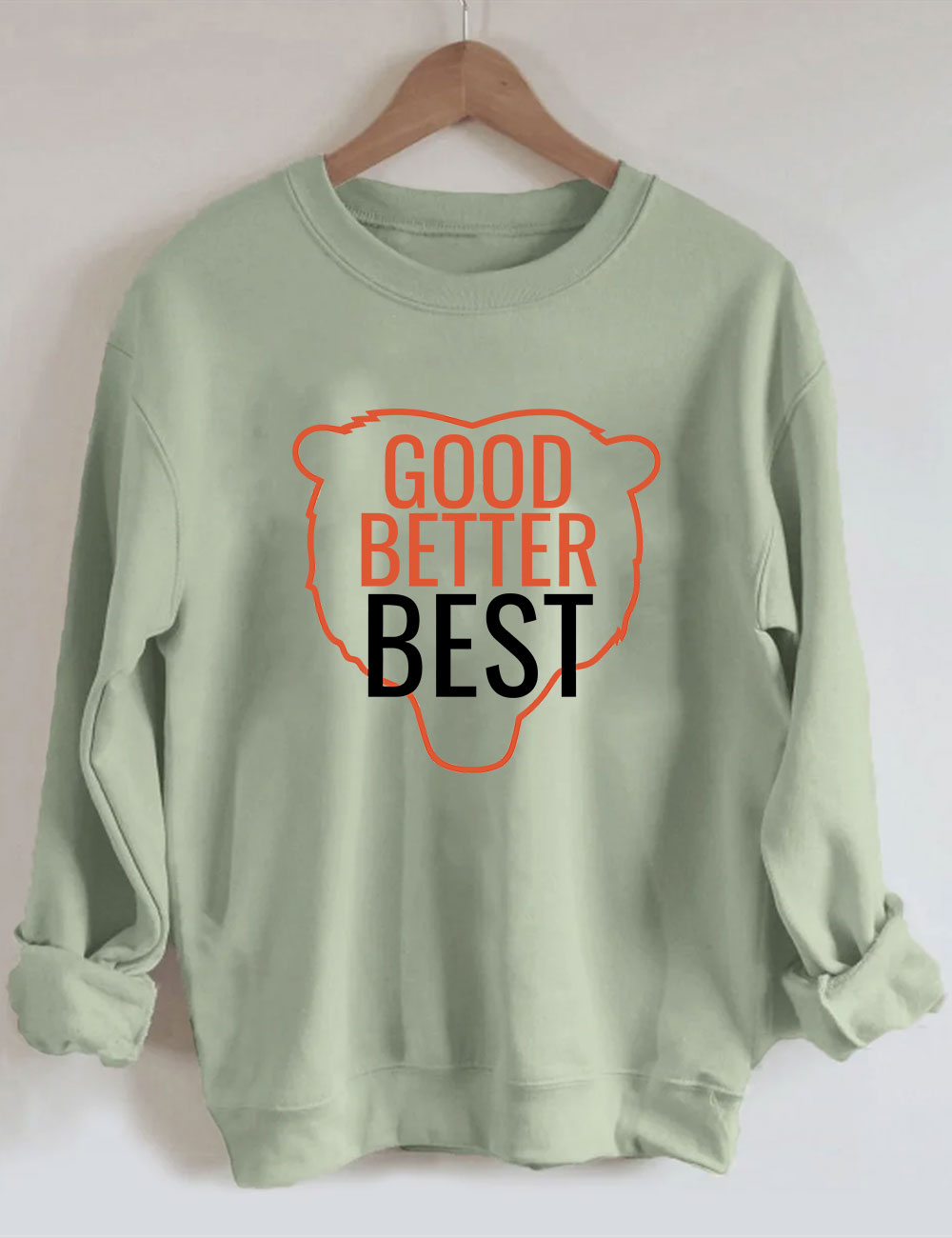 Chicago Football Good Better Best Funny Sweatshirt