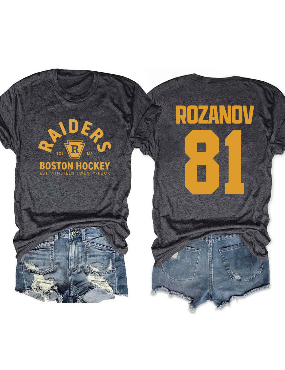 Ilya Rozanov #81-Boston Raiders Funny T-Shirt