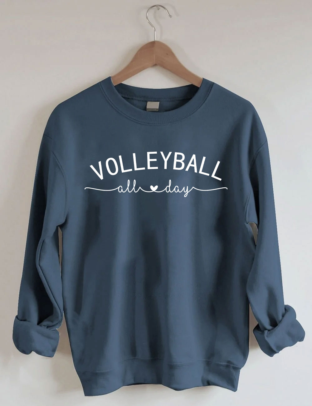 Volleyball All Day Custom Sweatshirt