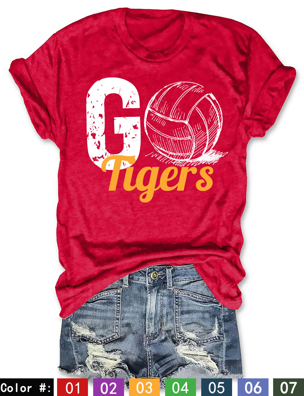 GO Volleyball Custom T-shirt