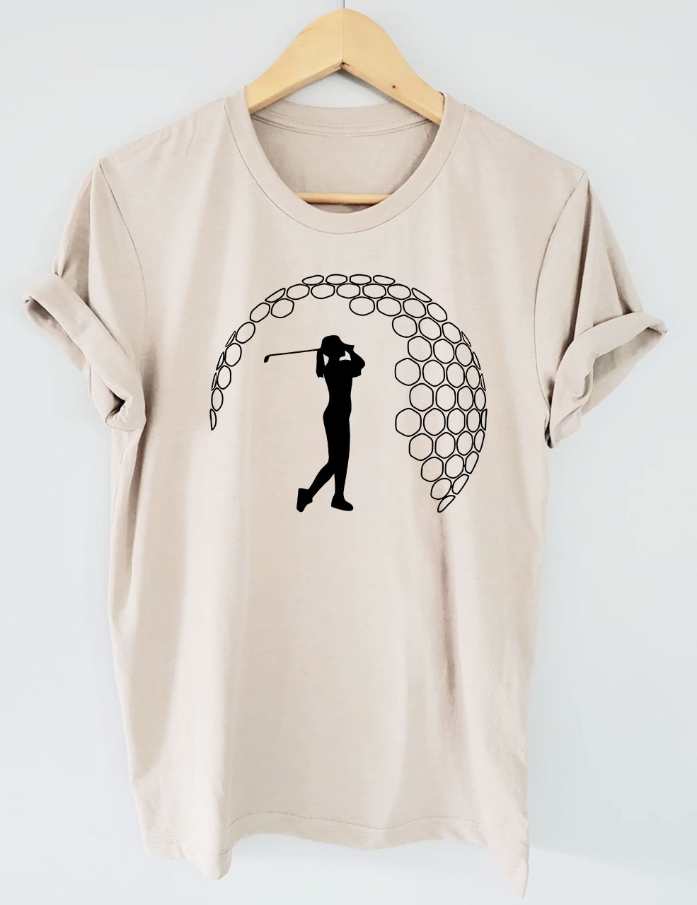Female Golfer T-shirt