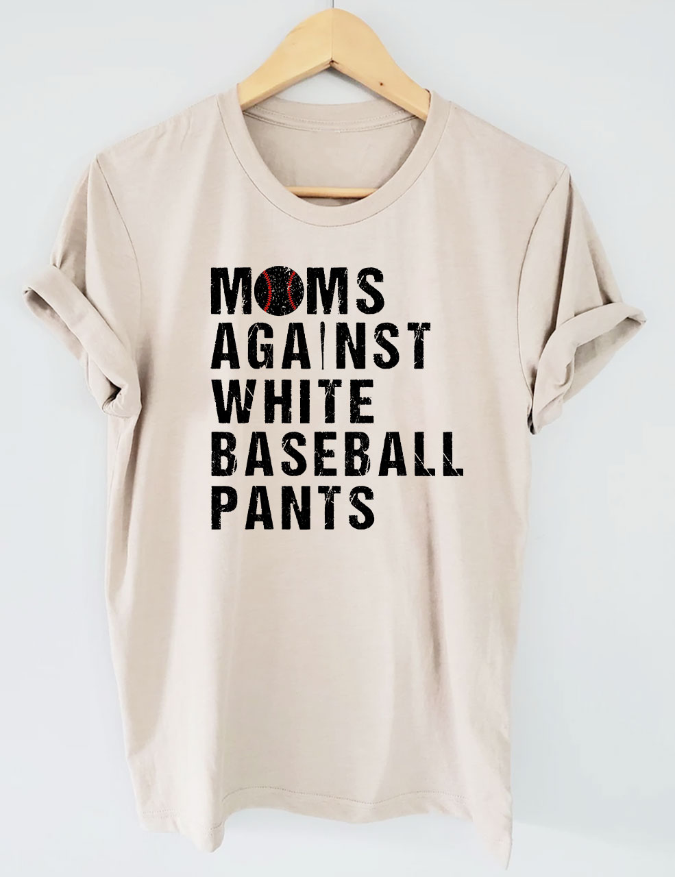 Funny Baseball Mom T-shirt