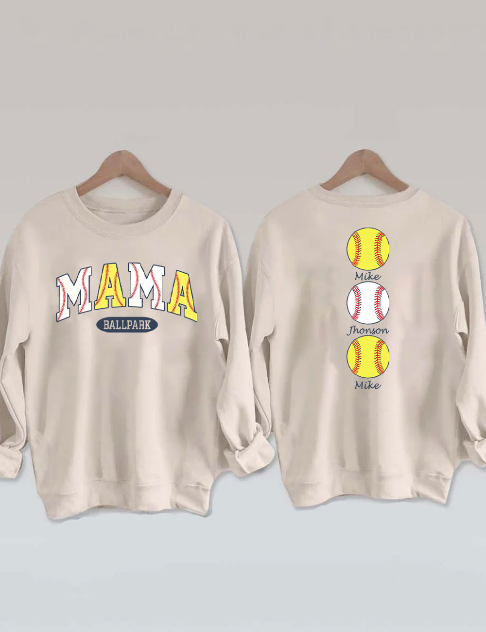 Custom Softball and Baseball Sweatshirt