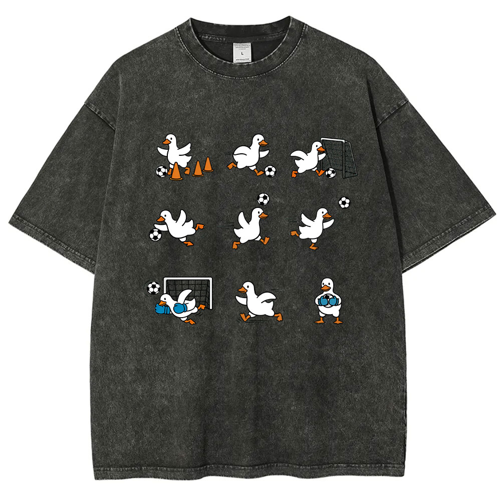Funny Goose Soccer Washed T-shirt